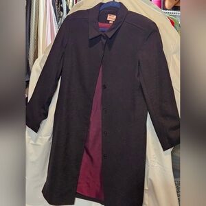 Elegant Black Trench Coat